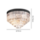 Odeon Crystal Multi-Layer Round Ceiling 20" 32"-Meet Lighting