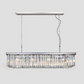 Odeon Crystal Rectangular Chandelier 59“-Meet Lighting