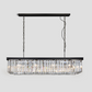 Odeon Crystal Rectangular Chandelier 59“-Meet Lighting