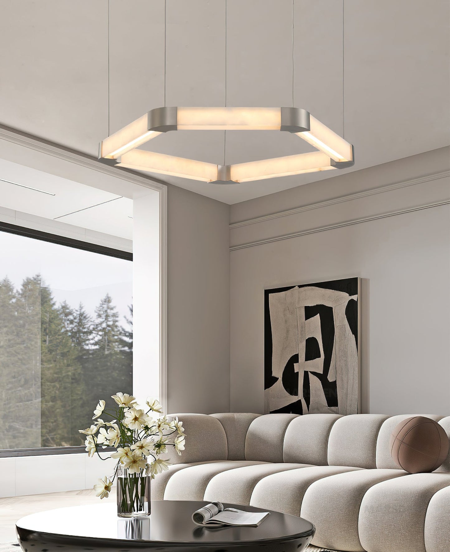 Ola Single Ring Chandelier