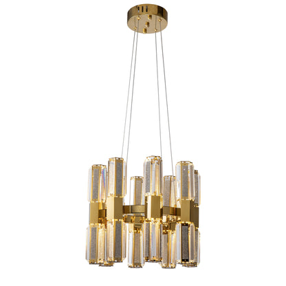 Olivia Round Chandelier-Meet Lighting