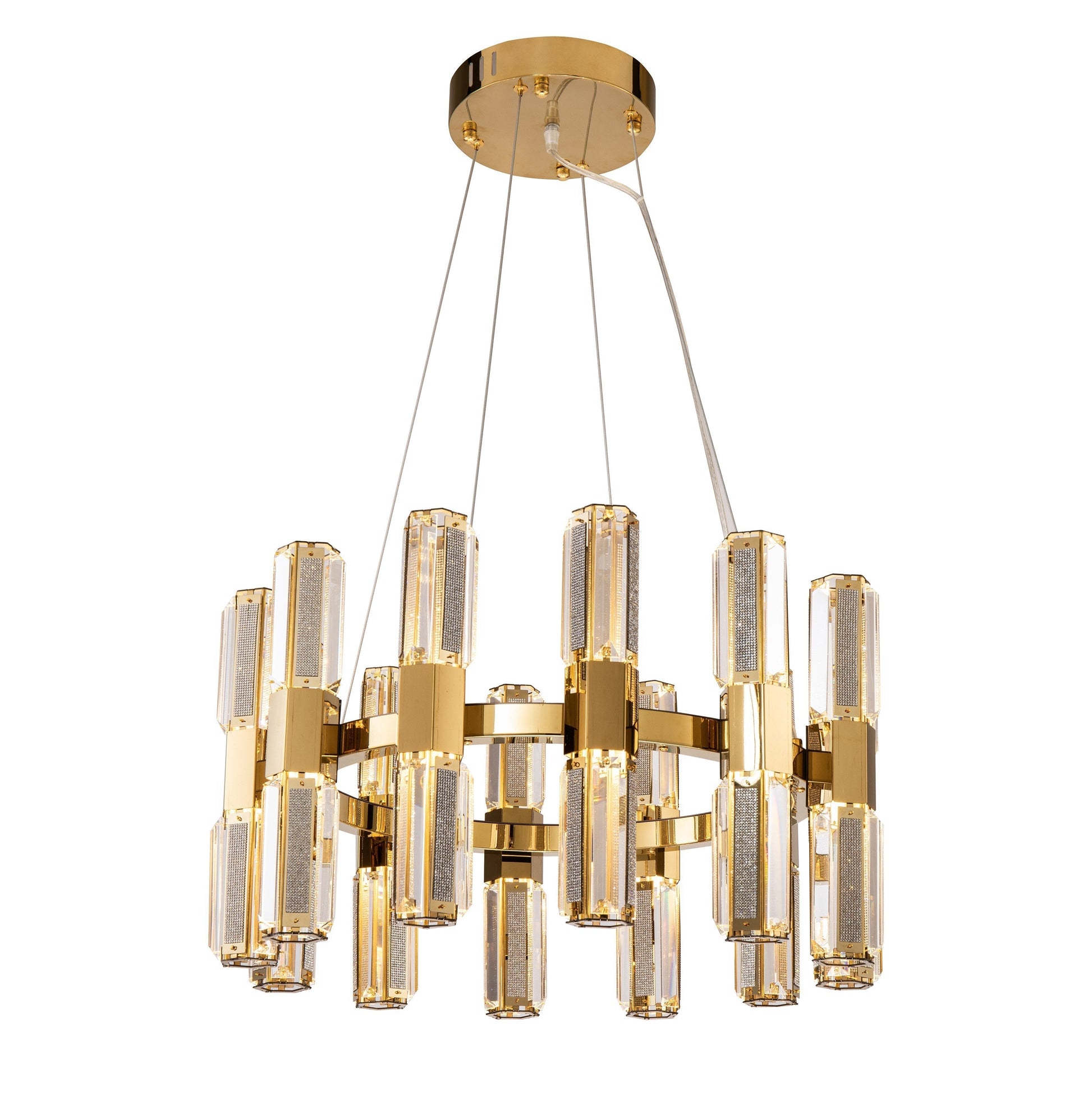 Olivia Round Chandelier-Meet Lighting