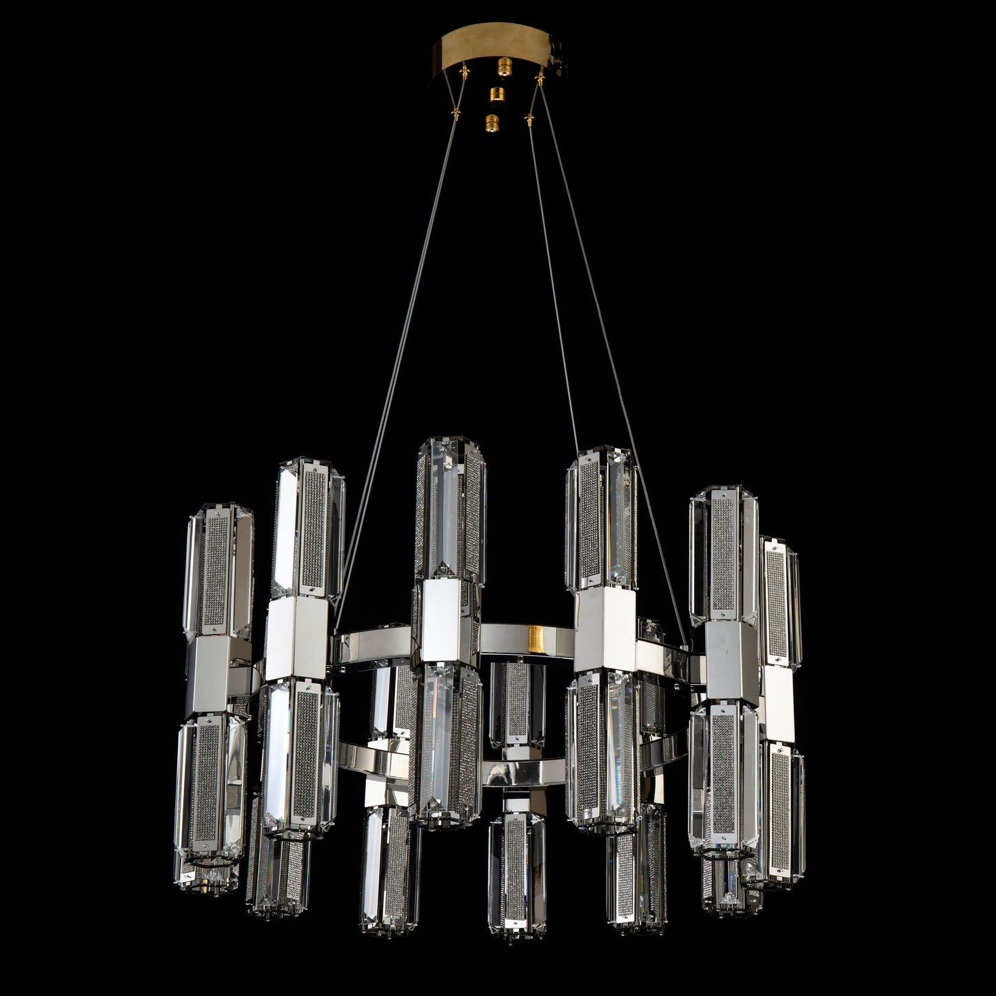 Olivia Round Chandelier-Meet Lighting