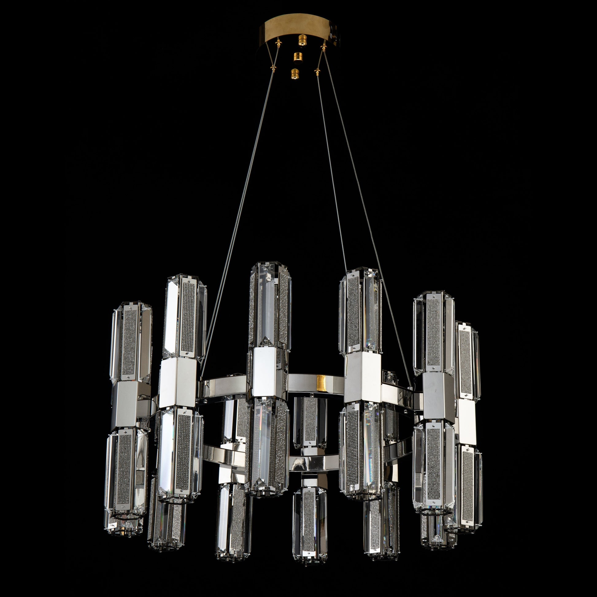 Olivia Round Chandelier-Meet Lighting