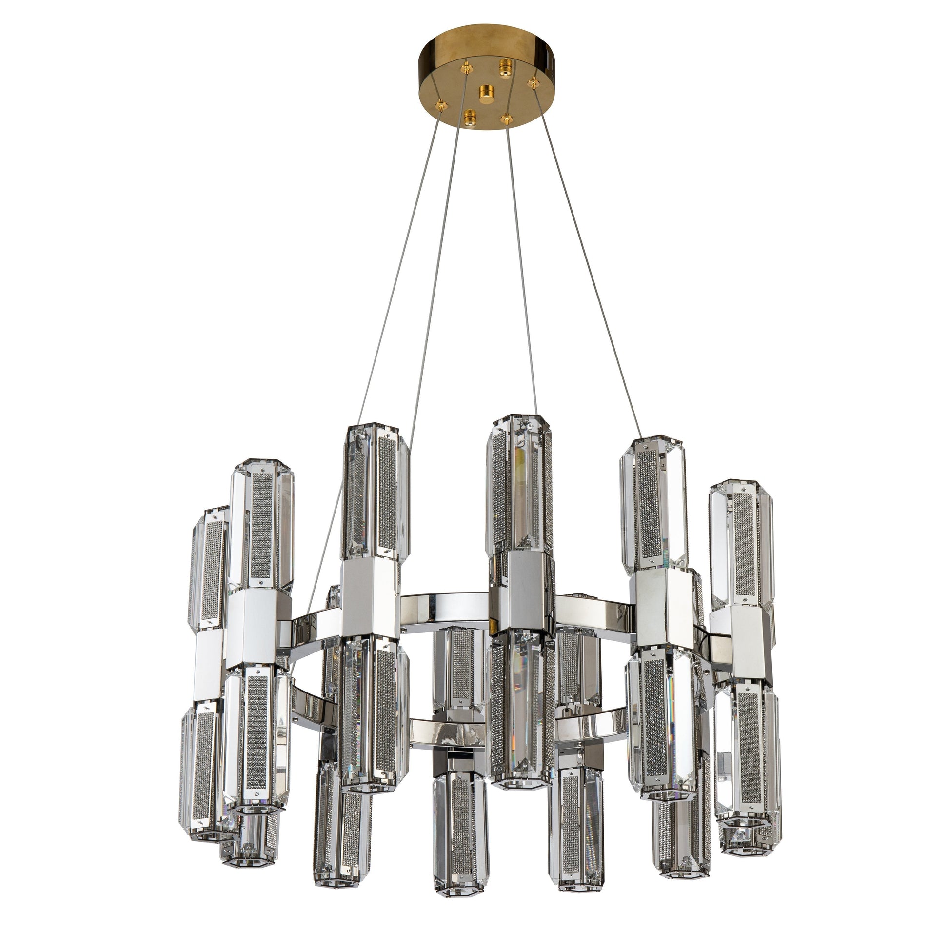 Olivia Round Chandelier-Meet Lighting