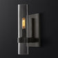 Olivia Wall Sconce Art Blown Glass 12" wall sconce for bedroom,wall sconce for dining room,wall sconce for stairways,wall sconce for foyer,wall sconce for bathrooms,wall sconce for kitchen,wall sconce for living room Rbrights Matte Black  