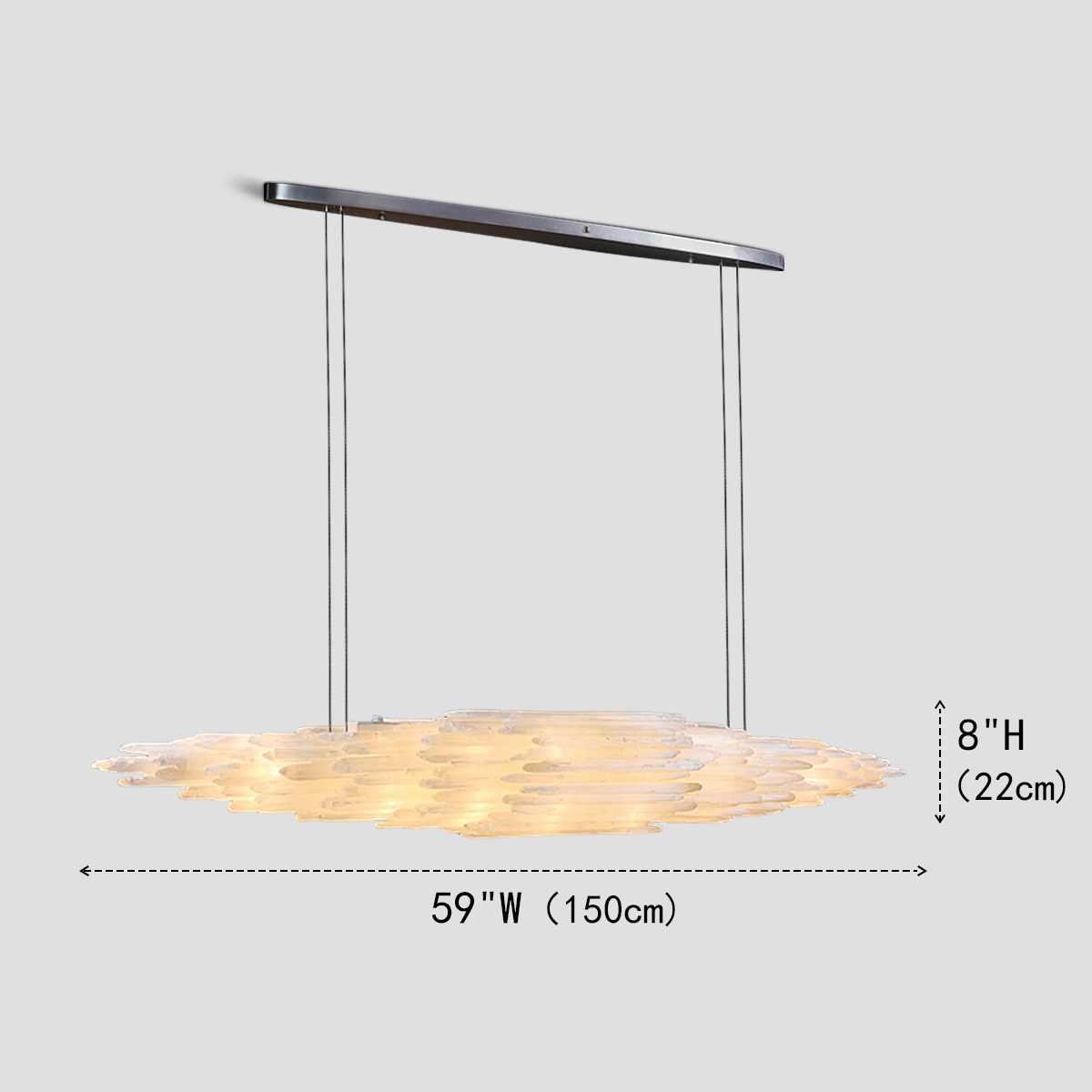 Osica Long Pendant-Meet Lighting