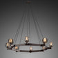 Osleride CircularI Chandelier-Meet Lighting