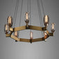 Osleride CircularI Chandelier-Meet Lighting