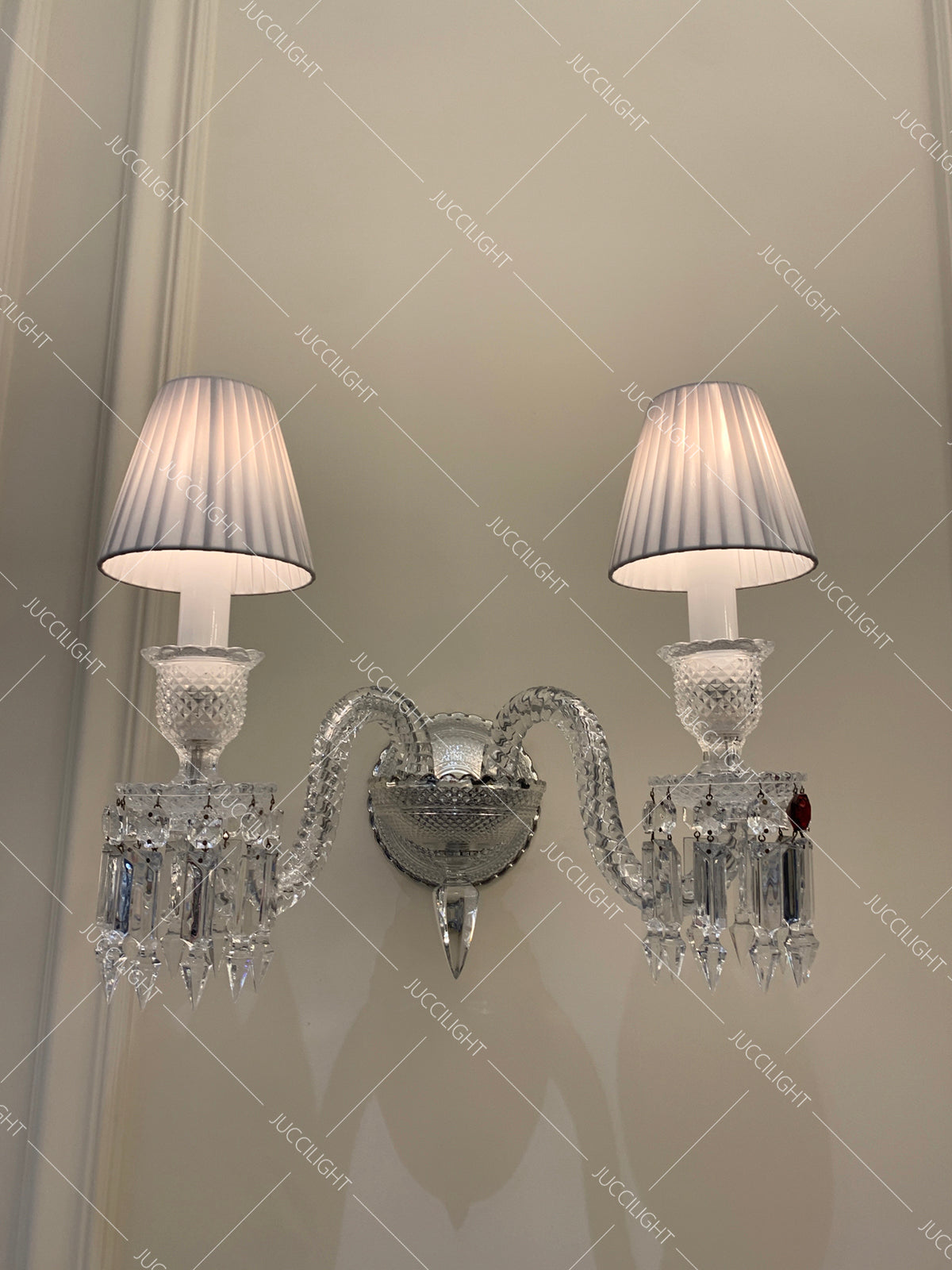 Zenith Baccarat Crystal Wall Sconce