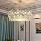 Palo clear Crystal Round Chandelier-Meet Lighting