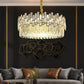 Palo clear Crystal Round Chandelier-Meet Lighting