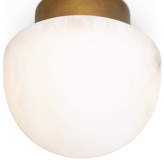 Parker Alabaster Flushmount-Meet Lighting