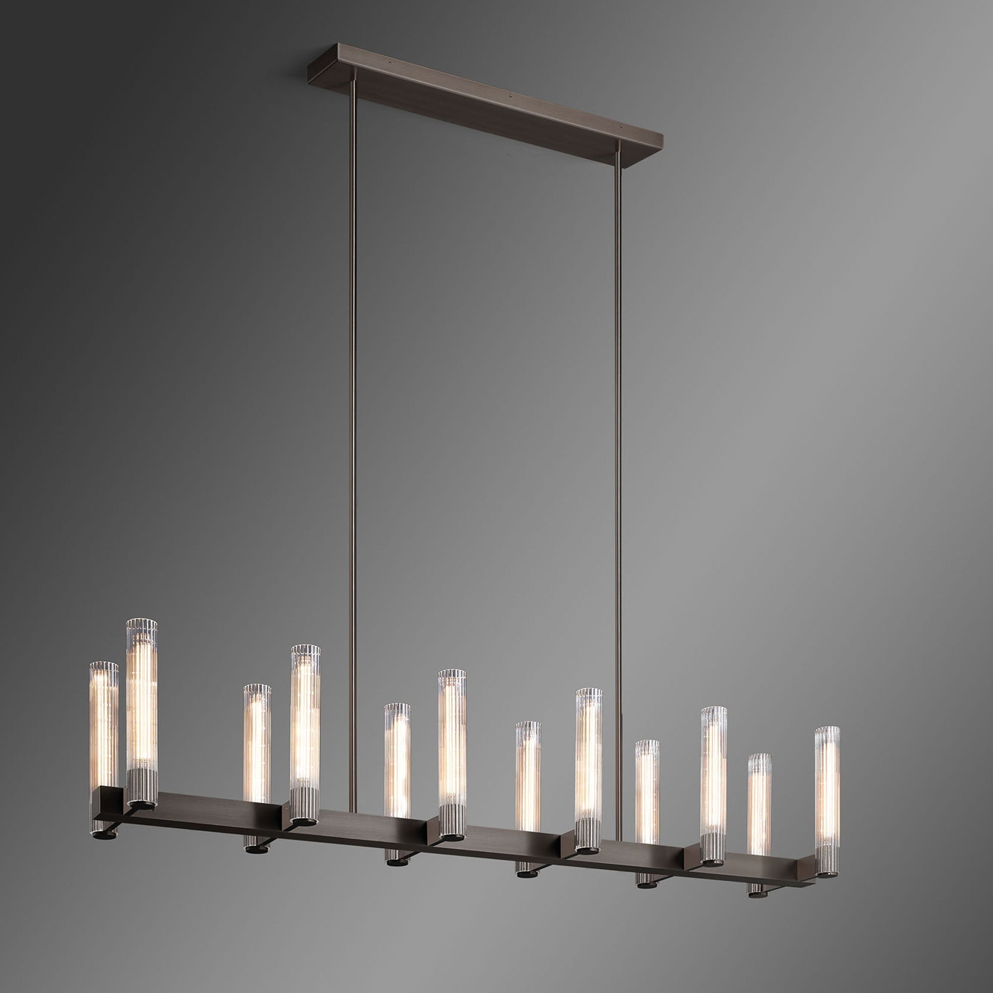 Pastis Linear Chandelier 60"W-MEET LIGHTING