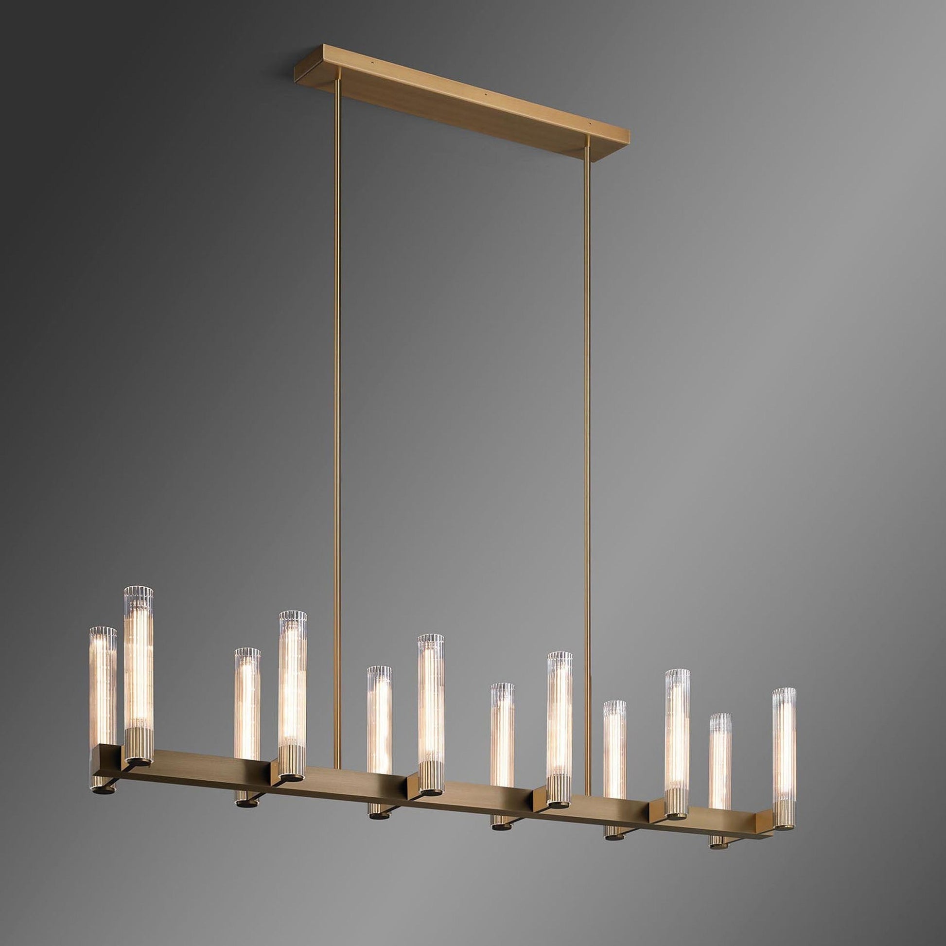 Pastis Linear Chandelier 60"W-Meet Lighting