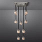 Pearl Rectangle Chandelier 36"-Meet Lighting