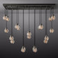 Pearl Rectangle Chandelier 54"-Meet Lighting