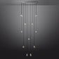 Pearl Rectangle Chandelier 54"-Meet Lighting