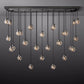 Pearl Rectangle Chandelier 72"-Meet Lighting