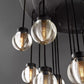 Pearl Round Chandelier-Meet Lighting