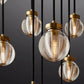 Pearl Round Chandelier-Meet Lighting