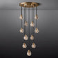 Pearl Round Chandelier-Meet Lighting