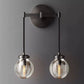 Pearl Spherical Modern Double Wall Sconce-Meet Lighting