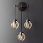 Pearl Spherical Modern Triple Wall Sconce-Meet Lighting