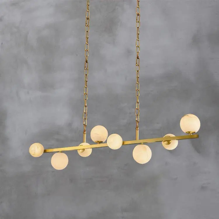 Alabaster Brass Globe Pendant Lights    Pendant [product_tags] Fabtiko