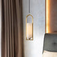 Alabaster Brass Pendant Light Fixtures Dining Room - Fabtiko