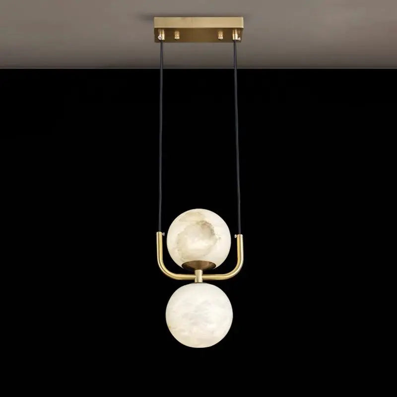 Alabaster Brass Pendant Lights For Bedroom    Pendant [product_tags] Fabtiko