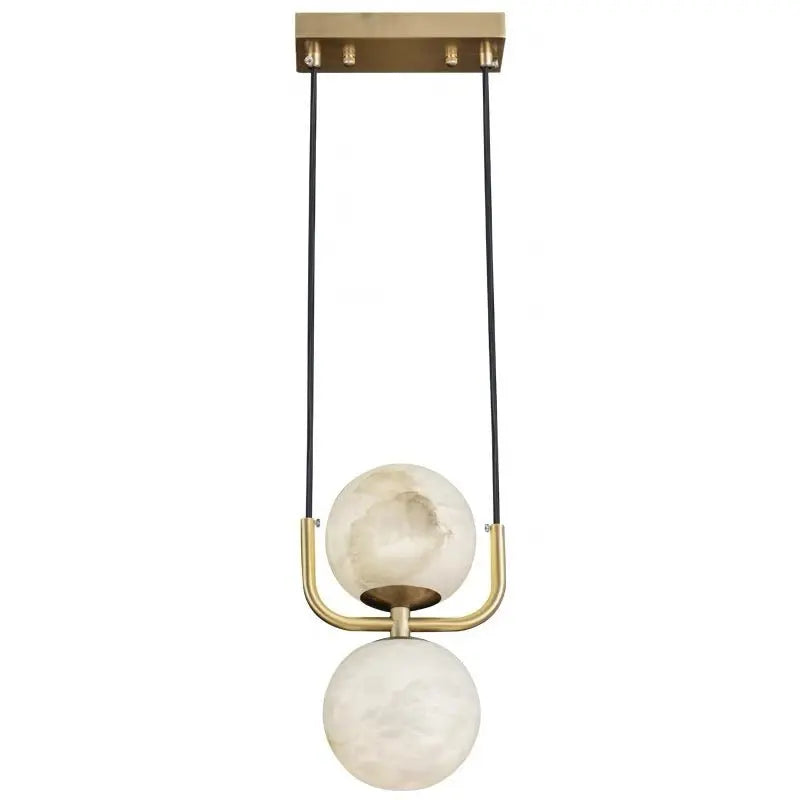 Alabaster Brass Pendant Lights For Bedroom    Pendant [product_tags] Fabtiko