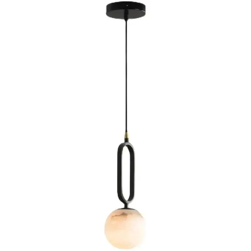 Alabaster Oval Ring Pendant Light    Pendant [product_tags] Fabtiko