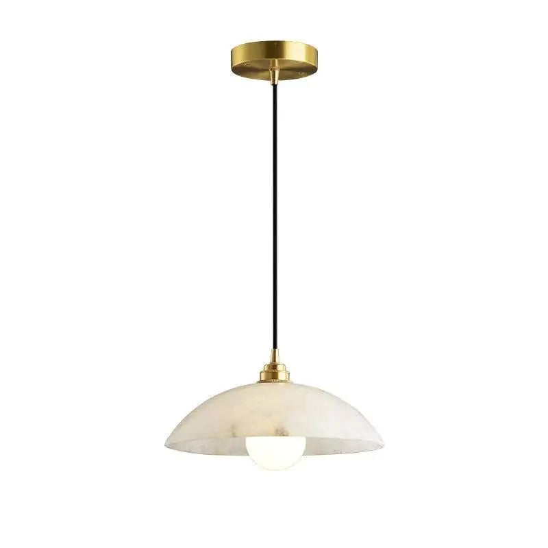 Alabaster Umbrella Pendant Lamp 11.8"   Pendant [product_tags] Fabtiko