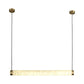 Spain Alabaster Brass Tube Linear Pendant 3.15"D*39.37"L   Pendant [product_tags] Fabtiko