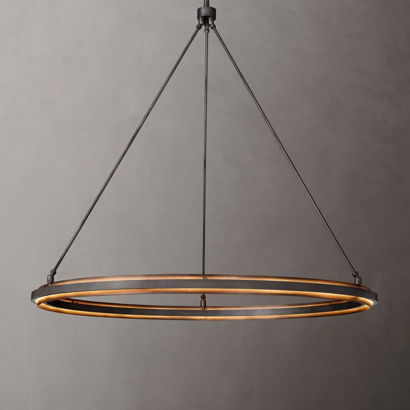 Perez Round Chandelier 48"-Meet Lighting