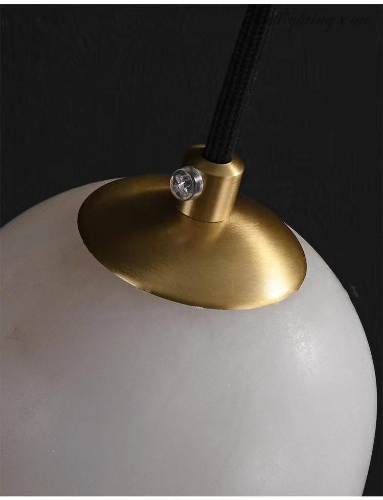 Petra Modern Alabaster Wall Sconce-Meet Lighting