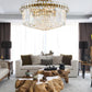 Phyllaris Crystal Chandelier-Meet Lighting