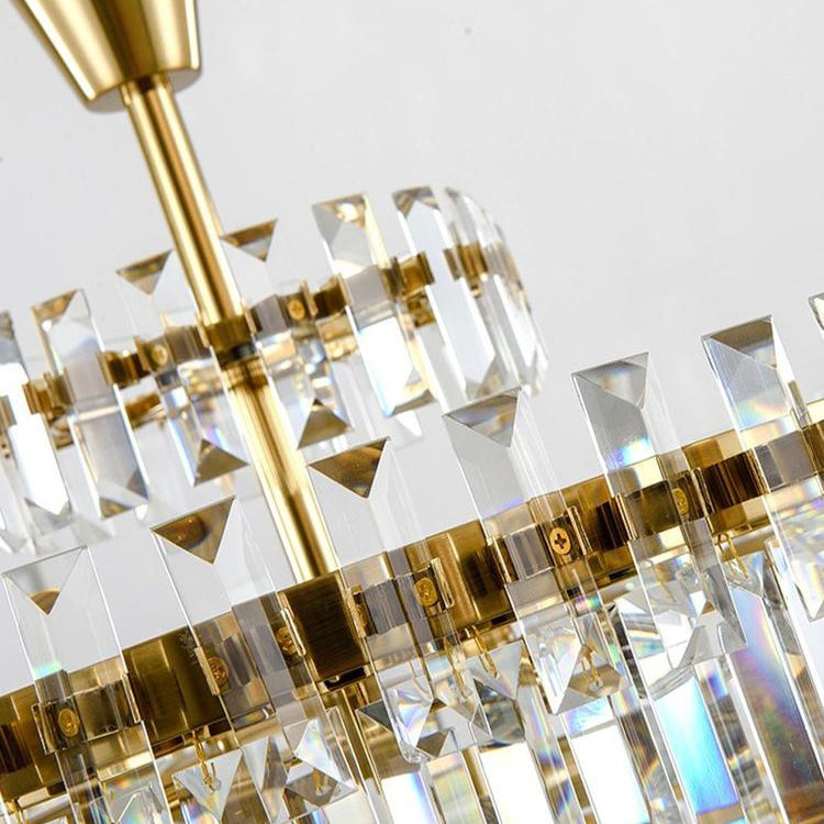 Phyllaris Crystal Chandelier-Meet Lighting