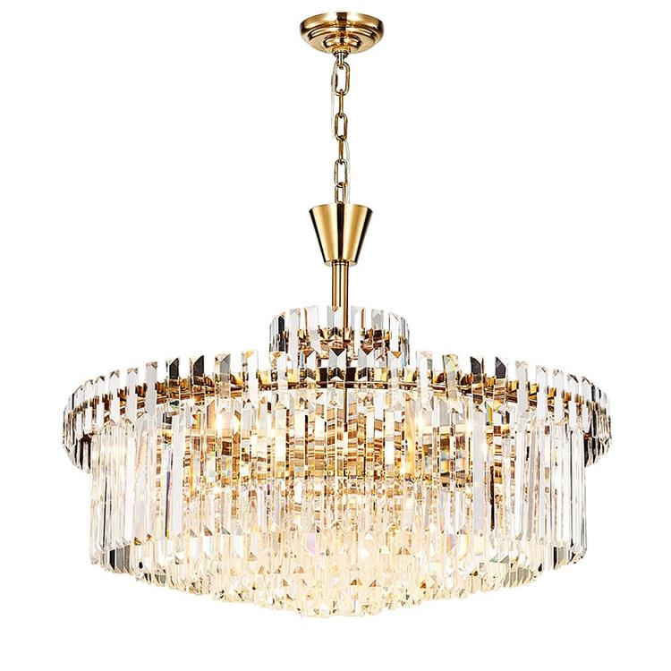 Phyllaris Crystal Chandelier-Meet Lighting