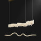 Primary Crystal Cluster Linear Dining Chandelier-Meet Lighting