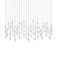 Rain Linear Chandelier