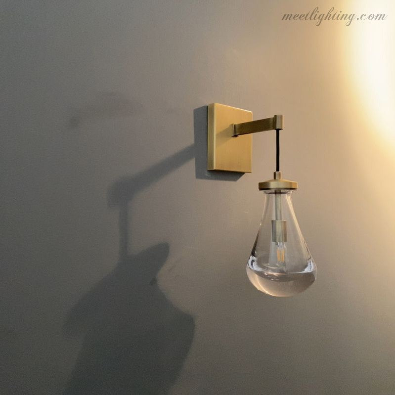 Raindrop Sconce-Meet Lighting