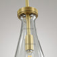 Raindrop round chandelier 5"(rod)-Meet Lighting