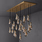 Raindrop Rectangle Chandelier 72" chandeliers for dining room,chandeliers for stairways,chandeliers for foyer,chandeliers for bedrooms,chandeliers for kitchen,chandeliers for living room RBRIGHTS   