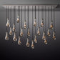 Modern Raindrop Rectangle Chandelier