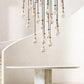 Raindrop Round Chandelier 47" chandeliers for dining room,chandeliers for stairways,chandeliers for foyer,chandeliers for bedrooms,chandeliers for kitchen,chandeliers for living room RBRIGHTS   