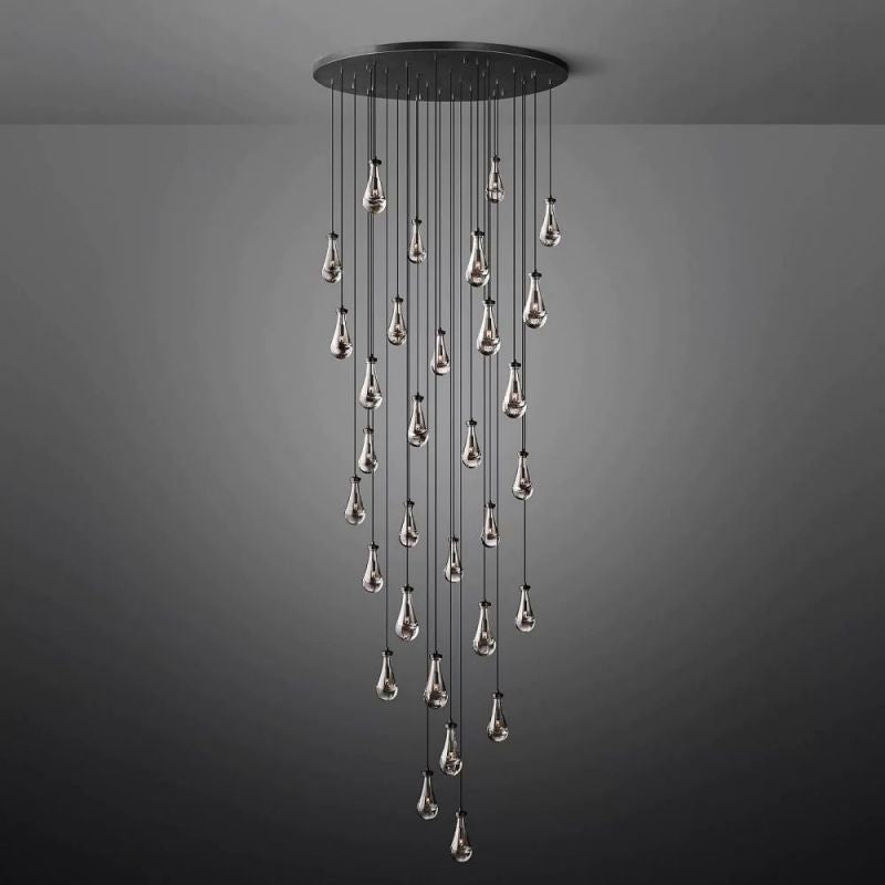 Rain Round Chandelier 60"