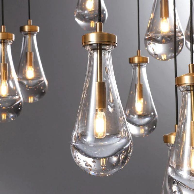 Rain Round Chandelier 60"