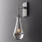 Raindrop Wall Sconce Rod wall sconce for bedroom,wall sconce for dining room,wall sconce for stairways,wall sconce for foyer,wall sconce for bathrooms,wall sconce for kitchen,wall sconce for living room RBRIGHTS SatinNickel  